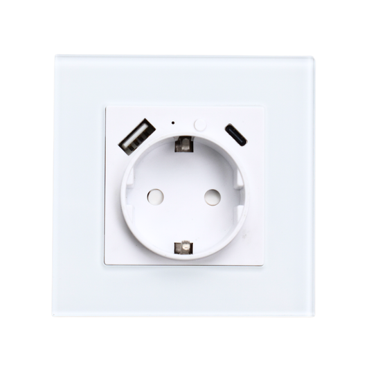 WIFI pametna vtičnica USB-A in USB-C